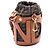 Zucca Borsa a secchiello Fendi Nano Step Out Marrone - vista 2