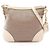 Bolsa de Ombro Prada LOGO JACQUARD Bege Cru