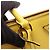 Borsa Tote 2-Way Prada Saffiano Lux Yellow Giallo - vista 10