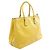 Borsa Tote 2-Way Prada Saffiano Lux Yellow Giallo - vista 2