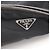 Bolsa de Ombro Prada Triangle Logo Preto - vista 13