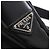 Sac bandoulière et messager Prada noir - vue 5