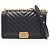 Chanel Boy Schultertasche Schwarz