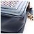 Borsa a tracolla Chanel Boy Chevron V-Stitch in pelle Blu Multicolore - vista 11
