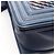 Borsa a tracolla Chanel Boy Chevron V-Stitch in pelle Blu Multicolore - vista 8