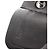 Borsa a tracolla Chanel Matelassé Double Flap Nero - vista 6