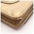 Borsa a tracolla Chanel Matelassé in pelle d'agnello dorata D'oro - vista 9