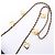 Timeless Borsa a tracolla Chanel Matelassé in pelle d'agnello nera Nero - vista 11
