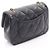 Timeless Borsa a tracolla Chanel Matelassé in pelle d'agnello nera Nero - vista 2