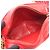 Borsa a spalla Chanel Matelassé con nappina Rosso - vista 3