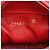 Borsa a spalla Chanel Matelassé con nappina Rosso - vista 4