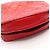 Borsa a spalla Chanel Matelassé con nappina Rosso - vista 7