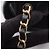 Borsa a tracolla Chanel Matelassé Heart Lock Nero - vista 10