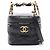 Chanel Matelassé Vanity Bag Schwarz