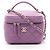 Chanel Matelassé Vanity Bag Lila