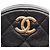 Chanel Matelassé Runde Mini Schultertasche Schwarz - Ansicht 6