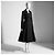 Christian Dior Abrigo de Lana Negro - vista 3