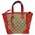 Borsa Tote Gucci Bree GG Canvas e pelle Small Beige
