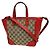 Borsa Tote Gucci Bree GG Canvas e pelle Small Beige - vista 2