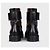 Botines Louis Vuitton Monogram Canvas Leather 38.5 de segunda mano - vista 4
