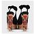 Sandales compensées imprimées en daim noir Gucci - EU 35 d'occasion - vue 4