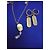 Set Gioielli Alexander McQueen Skull and Pearl D'oro - vista 6