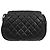 Chanel Expandable Flap Messenger Quilted Aged Calfskin Large Nero - vista 2