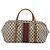 Gucci Zip Boston GG Canvas and leather Medium Beige - vista 2