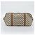 Gucci Zip Boston GG Canvas and leather Medium Beige - vista 4
