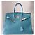 Hermès Birkin 35 Togo Pelle Bleu Jean Blu - vista 2