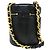 Chanel Side Note Vanity Case aus gestepptem Lammleder Small Schwarz - Ansicht 2