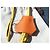 Hermès Charm Pelle Clochette Tirette Arancione Giallo - vista 2