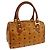 MCM Visetos logogramme Leather Marrone - vista 2