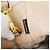 Miu Miu Madras Convertible Side Zip Satchel aus Leder Medium Beige - Ansicht 6