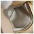 Miu Miu Madras Convertible Side Zip Satchel aus Leder Medium Beige - Ansicht 7