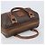 Céline Celine Boston Triomphe Coated Canvas Small Braun - Ansicht 7