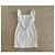 Autre Marque Weißes Mini-Trägerkleid aus Baumwoll-Piqué - Ansicht 13