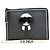 Fendi Karlito Studded Saffiano Leather Medium Negro