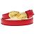 Bulgari Bvlgari Serpenti Forever Double Wrap Leather Roja