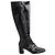 Botas Lk Bennett Gigi de charol negro