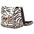 Bolso de hombro Prada con estampado de cebra Blanco - vista 2
