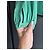 Blusa de seda verde com recortes Diane von Furstenberg - vista 5