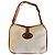 Hermès Borsa a tracolla Hermes Rodeo 1984 in tela beige e pelle marrone
