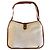 Hermès Borsa a tracolla Hermes Rodeo 1984 in tela beige e pelle marrone - vista 2