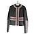 Giacca nera Diane Von Furstenberg adornata con perle e cristalli Nero