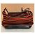 Borsa a tracolla Sonia Rykiel a righe rosse e nere Nero Rosso - vista 7