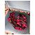 Lenço de Seda Louis Vuitton Monogram Rose Marrom Rosa Vermelho Verde - vista 5