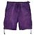 Bermudas Cargo Estampadas Polo by Ralph Lauren en Algodón Violeta Púrpura
