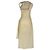 Abito midi Jacquemus Le Raphia La Robe Abanada in lana crema Bianco Crudo - vista 3