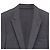 Autre Marque Blazer Dior a righe monopetto in lana nera Nero - vista 2